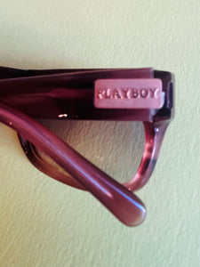 Vintage 90s Rose dust playboy sunnies - small