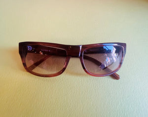 Vintage 90s Rose dust playboy sunnies - small