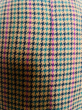 Load image into Gallery viewer, Reworked vtg 70s designer Evan Picone gingham mod skirt  small
