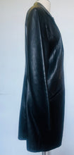 Load image into Gallery viewer, Vintage 90s super soft black leather unisex blazer jacket
