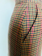 Load image into Gallery viewer, Reworked vtg 70s designer Evan Picone gingham mod skirt  small
